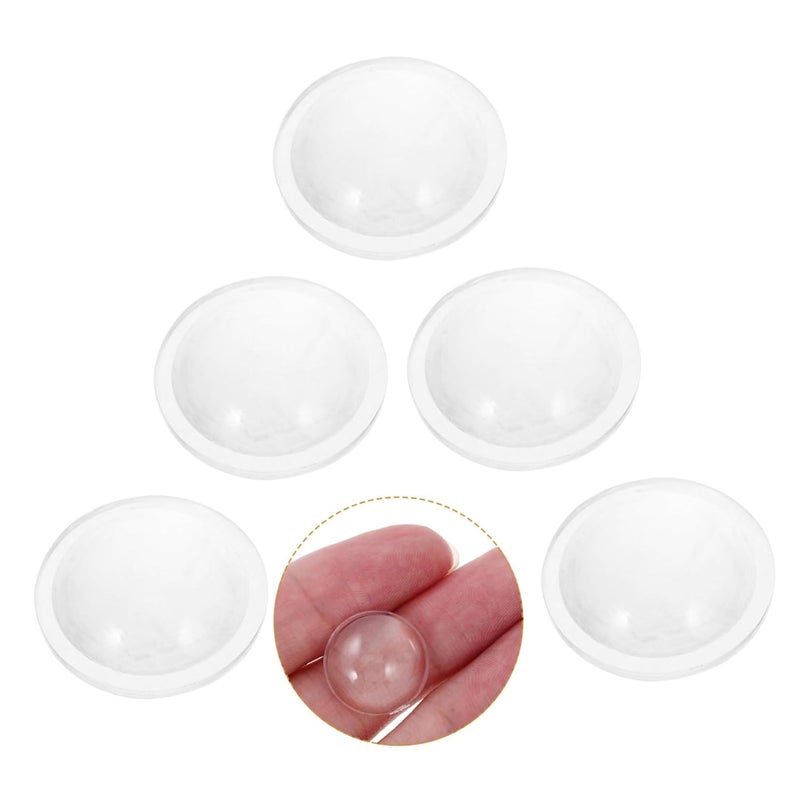 PartyKindom 4 حزمة عدسة مكبرة محدبة زجاج مكبر بصري لإكسسوارات إضاءة المعدات - Image 3