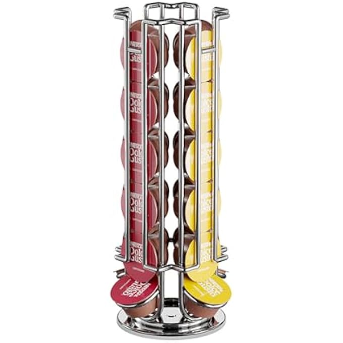 rayihni Coffee Capsule Shelfplating Iron Organisercoffee Holder - Image 1