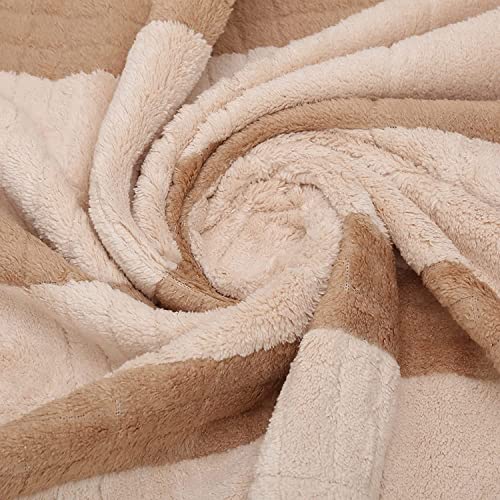 Outlay Home Microfiber 450 GSM High Absorbent & Quick Dry Bath Towel for Beach, Pool, Travel, Spa, Yoga and Shower - 70 x 140 cm - 1 Piece, Coffee - Image 2