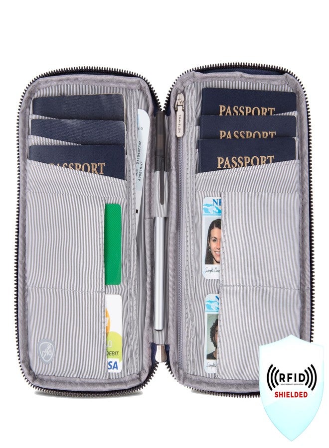 Travelon RFID Blocking Family Passport Wallet - Image 2