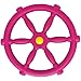 Jungle Gym Kingdom Swing Set Accessories Pirate Ship Steering Wheel for Kids Outdoor Playhouse Treehouse Backyard Playset Playground Equipment Pink - Image 2