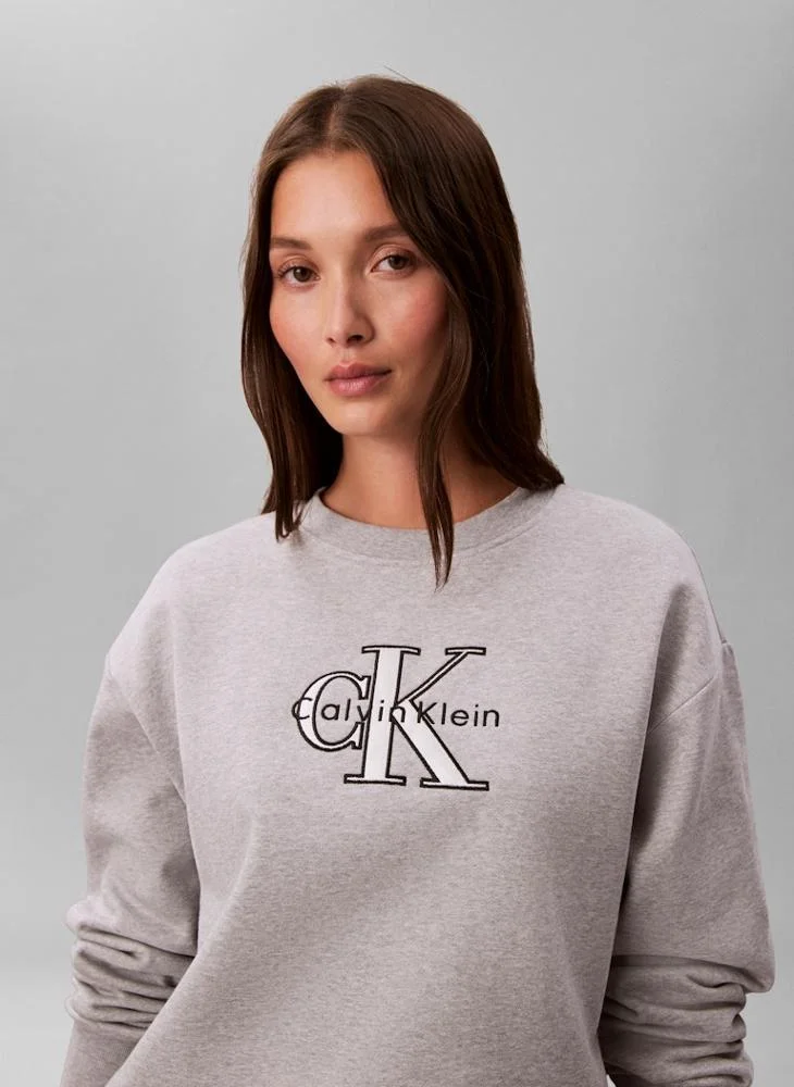 Calvin Klein Jeans  Graphic Pullover Sweatshirts for Women | Best Price UAE