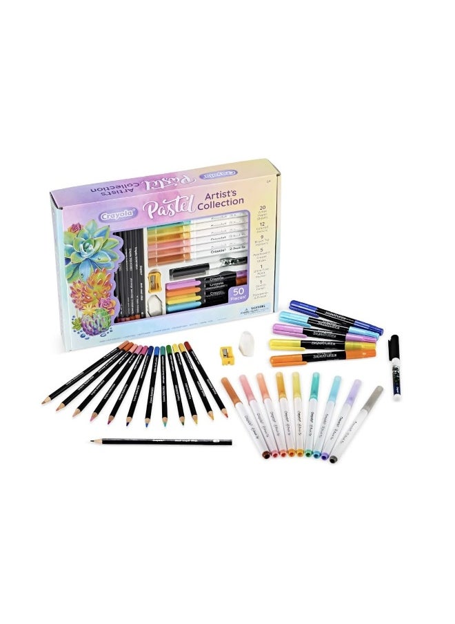 Crayola Crayola Pastel Artist's Collection (50 Pieces)  - Image 2