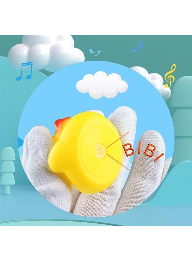 16 Pcs cute rubber bath ducks , different styles Rubber Duck Squeak Ducks ,Baby Shower Toy for Toddlers Boys Girls - Image 3