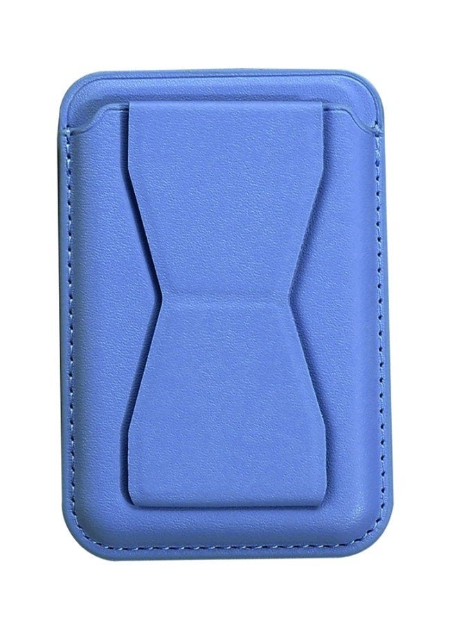 DUSALA Mag Safe Leather Bracket Clip Stand Card Holder
