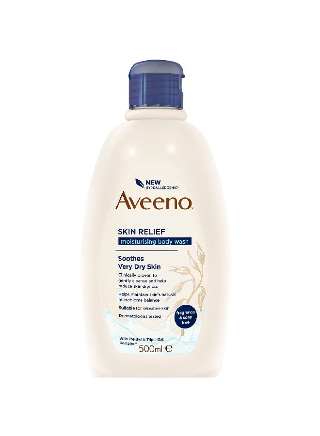 Aveeno Skin Relief Body Wash 500ml - Image 1