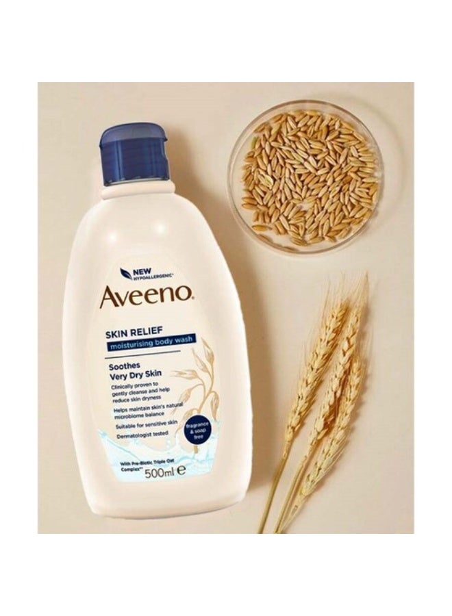 Aveeno Skin Relief Body Wash 500ml - Image 2