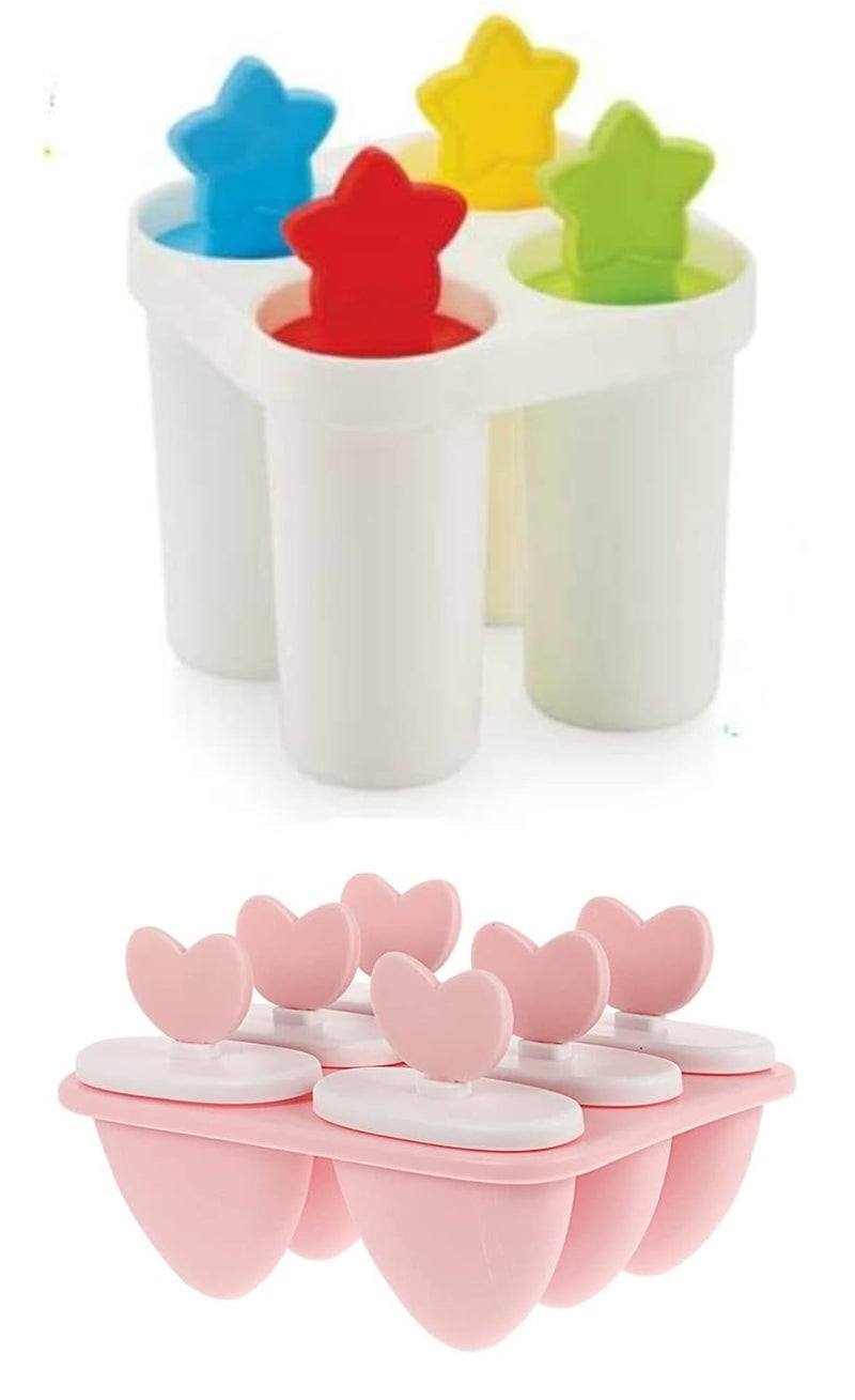 Puthak Plastic Ice Candy Mold Kulfi MakerStickCream for Children Adults Pack of 2 PTHK8037 - Image 1