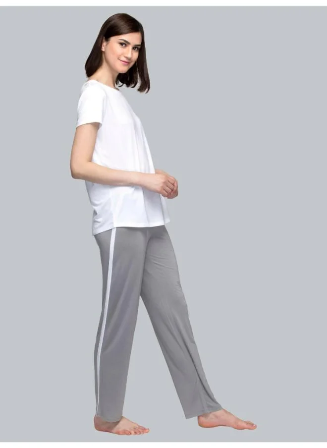 نسيسير Deep Grey Trackpants With Side Piping Set