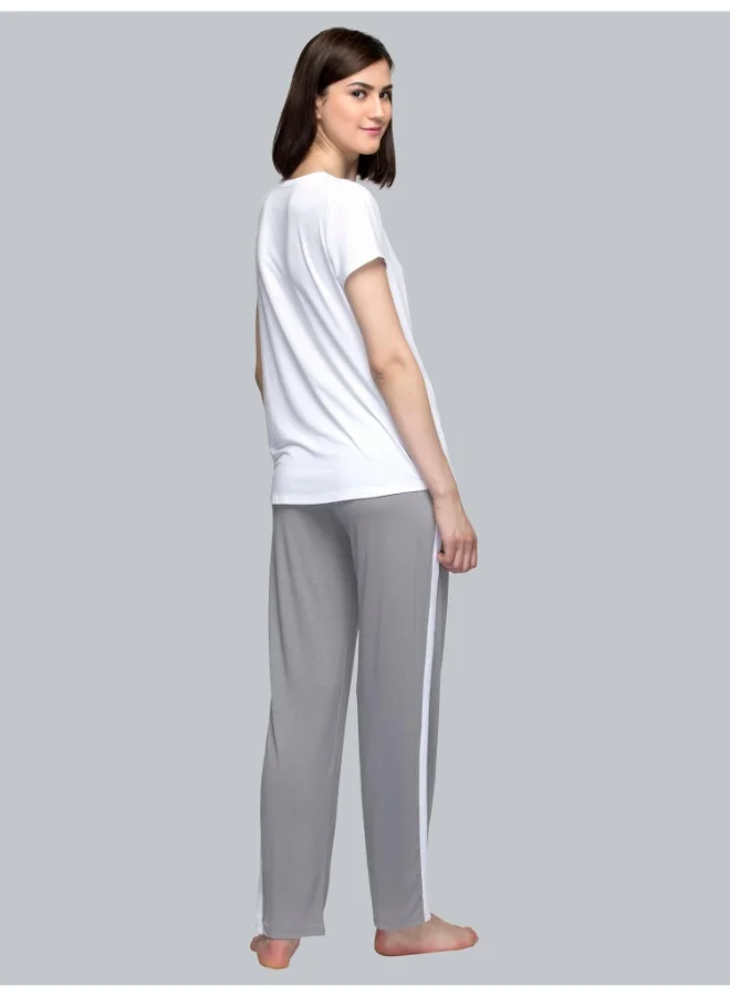 نسيسيرا Deep Grey Trackpants With Side Piping Set