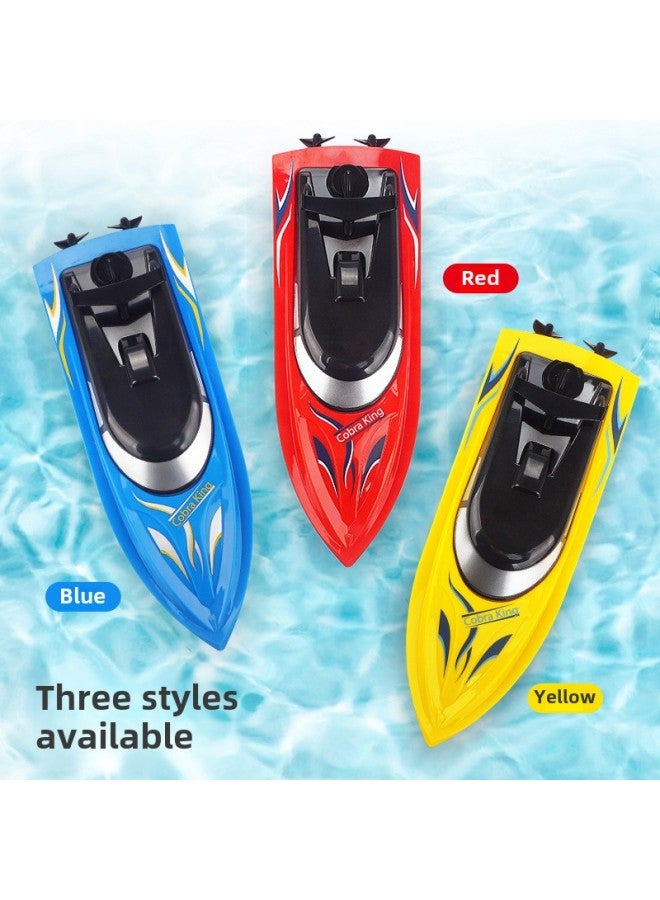 قارب تحكم عن بعد 2.4 جرام، قدرة تحمل طويلة الأمد 20 دقيقة عالية السرعة للتجديف في الصيف، قارب سريع للمياه للأولاد بالجملة-اللون: RH701 أزرق - Image 3