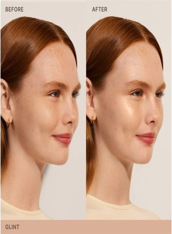 ILIA Lightshift Weightless Silky Cream Highlighter 7.8g – Glint - soft champagne Long-Wear Glow 12H - Image 4