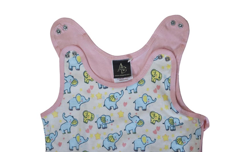 Adhigams New Born Baby Elephant Stylish Cotton Sleeping Bag for Baby boy and Girl | for 0 to 12 Months (Pack of 1) - Image 3