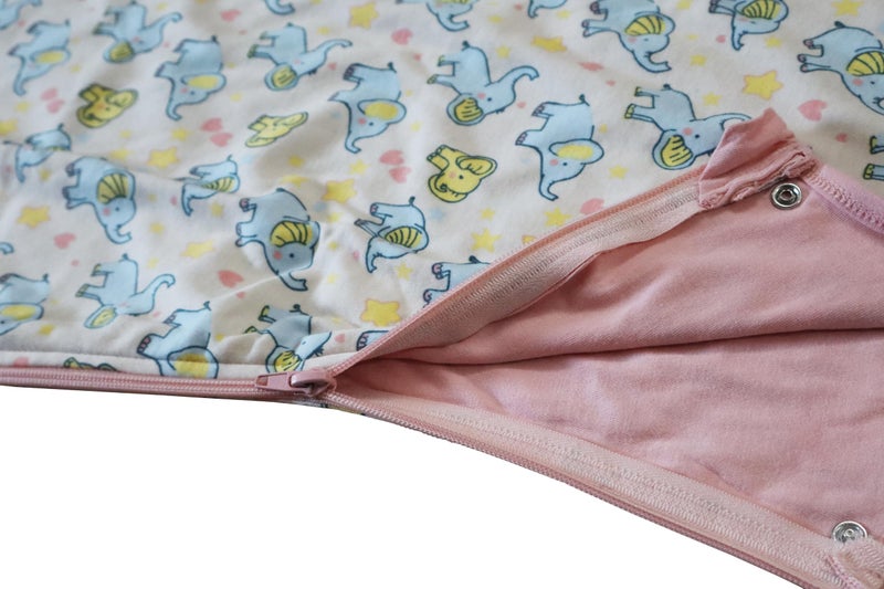 Adhigams New Born Baby Elephant Stylish Cotton Sleeping Bag for Baby boy and Girl | for 0 to 12 Months (Pack of 1) - Image 2