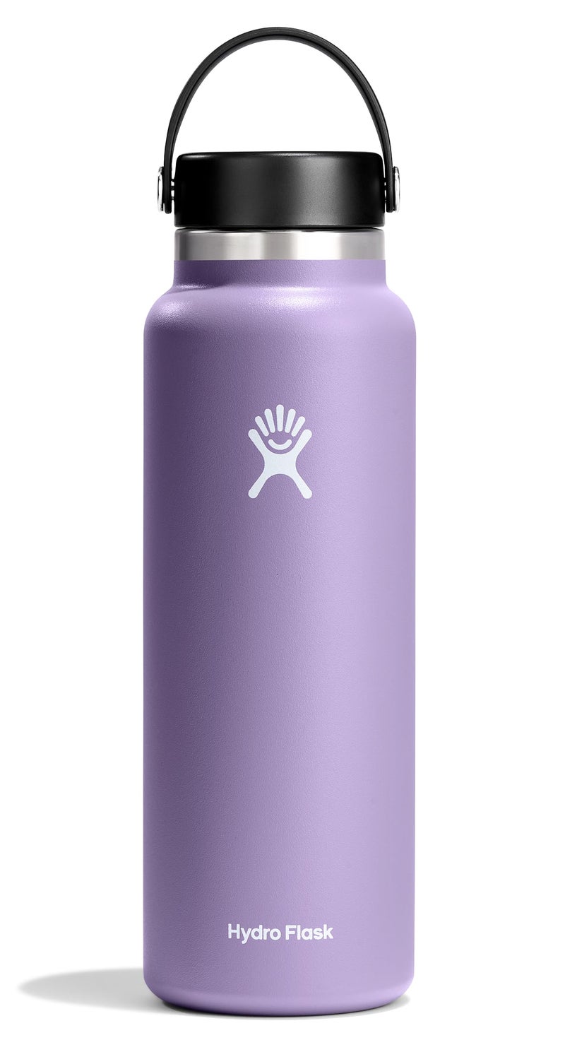 Hydro Flask 40 Oz Wide Mouth Flex Cap Moonshadow - Image 1