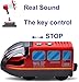 Giant bean Battery Operated Electric Locomotive Magnetic Train Set for Wooden Train Tracks Powerful Engine Compatible with Most Brands Christmas Toys for Kids 3 - Image 2