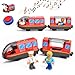 Giant bean Battery Operated Electric Locomotive Magnetic Train Set for Wooden Train Tracks Powerful Engine Compatible with Most Brands Christmas Toys for Kids 3 - Image 4