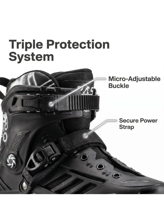 RS Inline Skates Professional Roller Skate Shoes with Adjustable Size for Teens Adults - Image 3