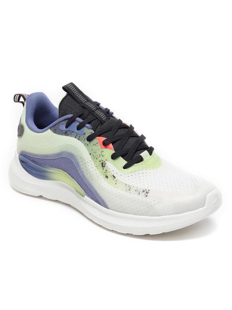 XTEP Jelly Green,Purple Blue Running Shoes for Men Euro- 42 - Image 1
