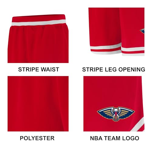 Ultra Game NBA Official Men’s Supreme Basketball Training Shorts - Unisex, Philadelphia 76ers, Team Color, Small - Image 2