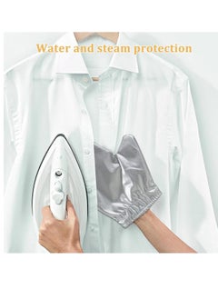 Generic Garment Steamer Ironing Gloves, 2PCS Flexible Anti Steam Gloves, Heat Resistant Waterproof Protective Ironing Glove for Garment Steamer  - Image 3