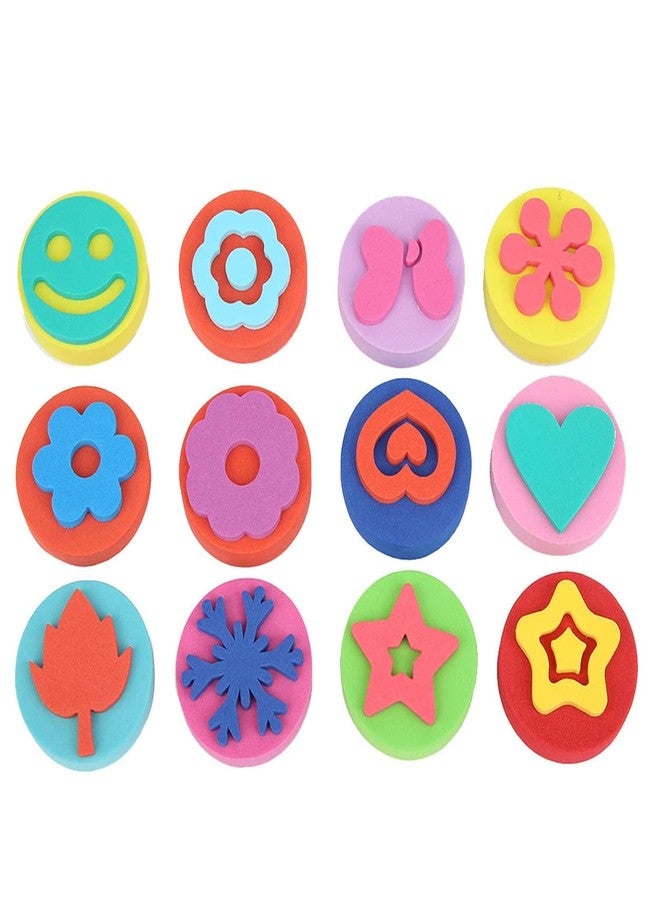 Brille Bee 6Pc Foam Stamp Set – Versatile Stamps for Crafting, Scrapbooking, and Art Projects - Image 2