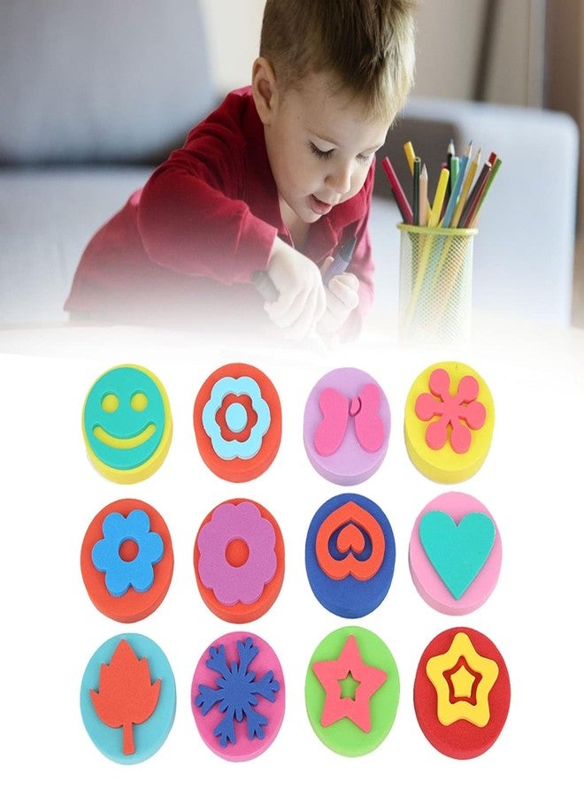 Brille Bee 6Pc Foam Stamp Set – Versatile Stamps for Crafting, Scrapbooking, and Art Projects - Image 5