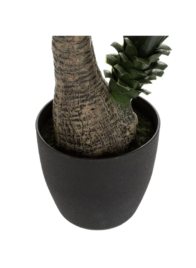 atmosphera Easy Maintenance Realistic Looking Decorative Artificial Yucca Plant with Pot Green and Brown 130 cm 181465