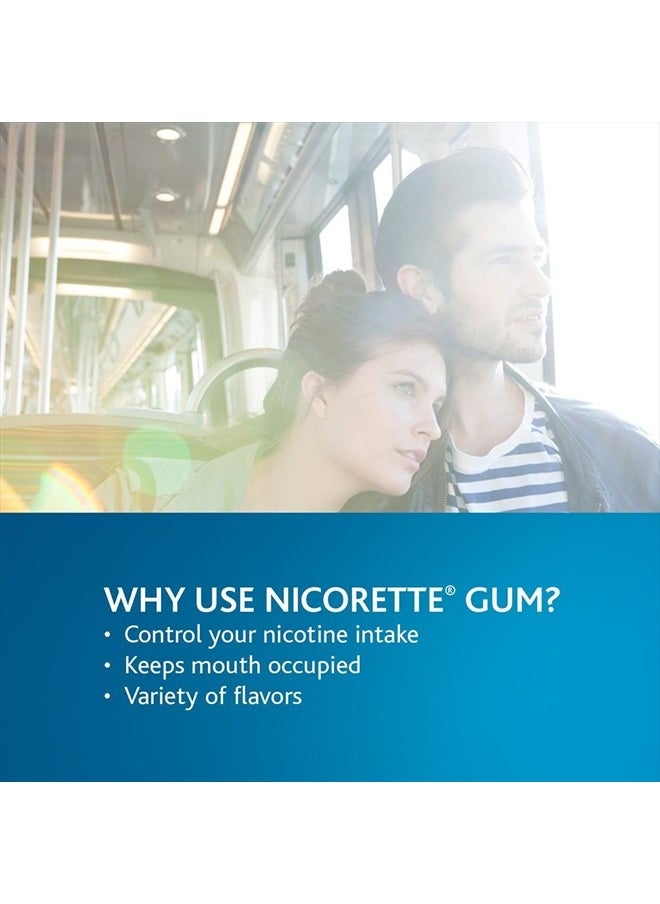 nicorette Gum Original 4 Mg Kit Size 110 Count  - Image 5