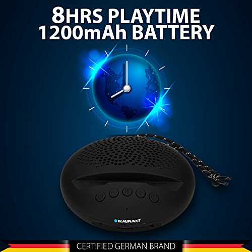 Blaupunkt BT03 Wireless Bluetooth Speaker with Deep Bass & Mobile Stand (Black) - Image 2