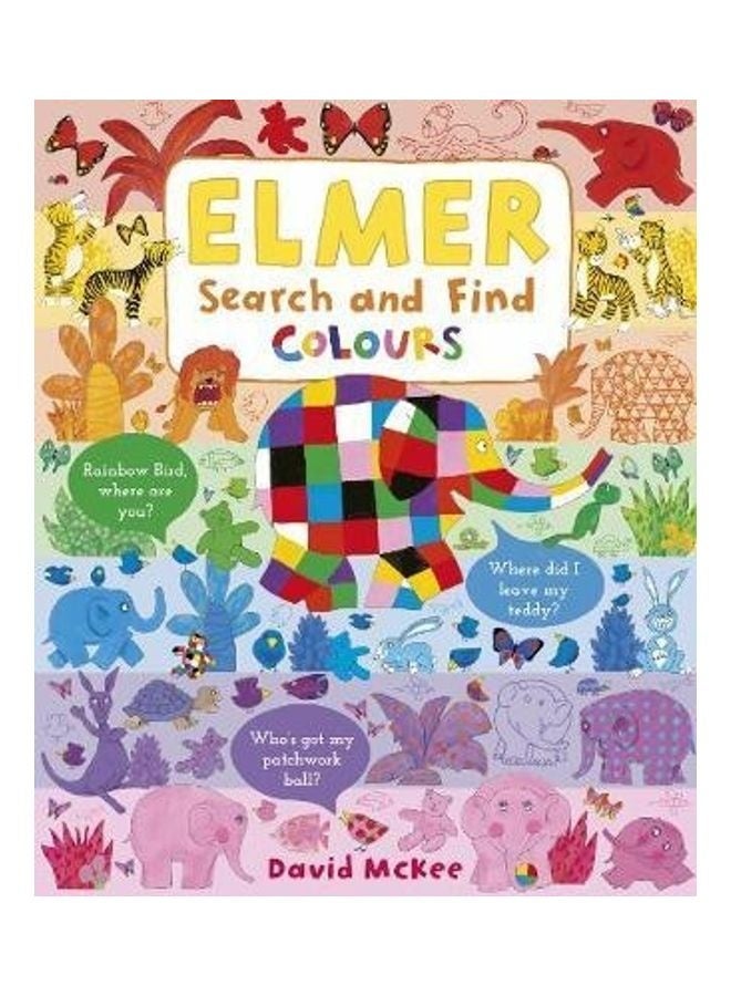 Elmer Search And Find Colours
