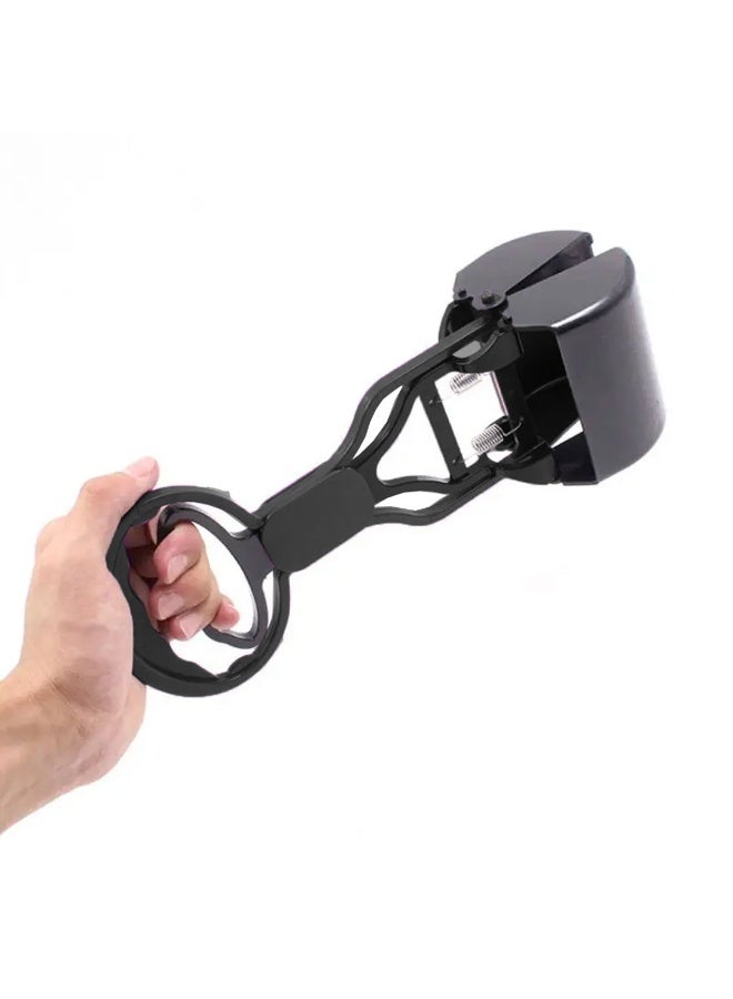 إيونتو مجرفة فضلات الحيوانات الأليفة للكلاب والقطط - تصميم متين ومخلب بفك غير قابل للكسر | سهلة الاستخدام بيد واحدة على العشب أو الحصى | منظف نفايات صحي عالي التحمل للاستخدام المنزلي والخارجي - Image 2