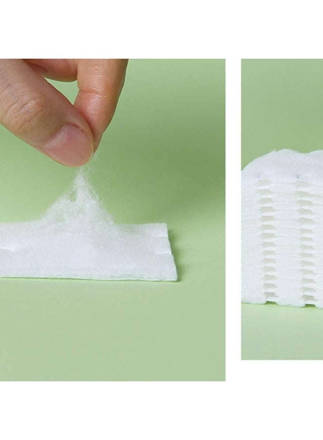 فوط قطن جوز لإزالة المكياج والعناية بالبشرة – عبوة اقتصادية 222 قطعة فائقة النعومة - Image 4