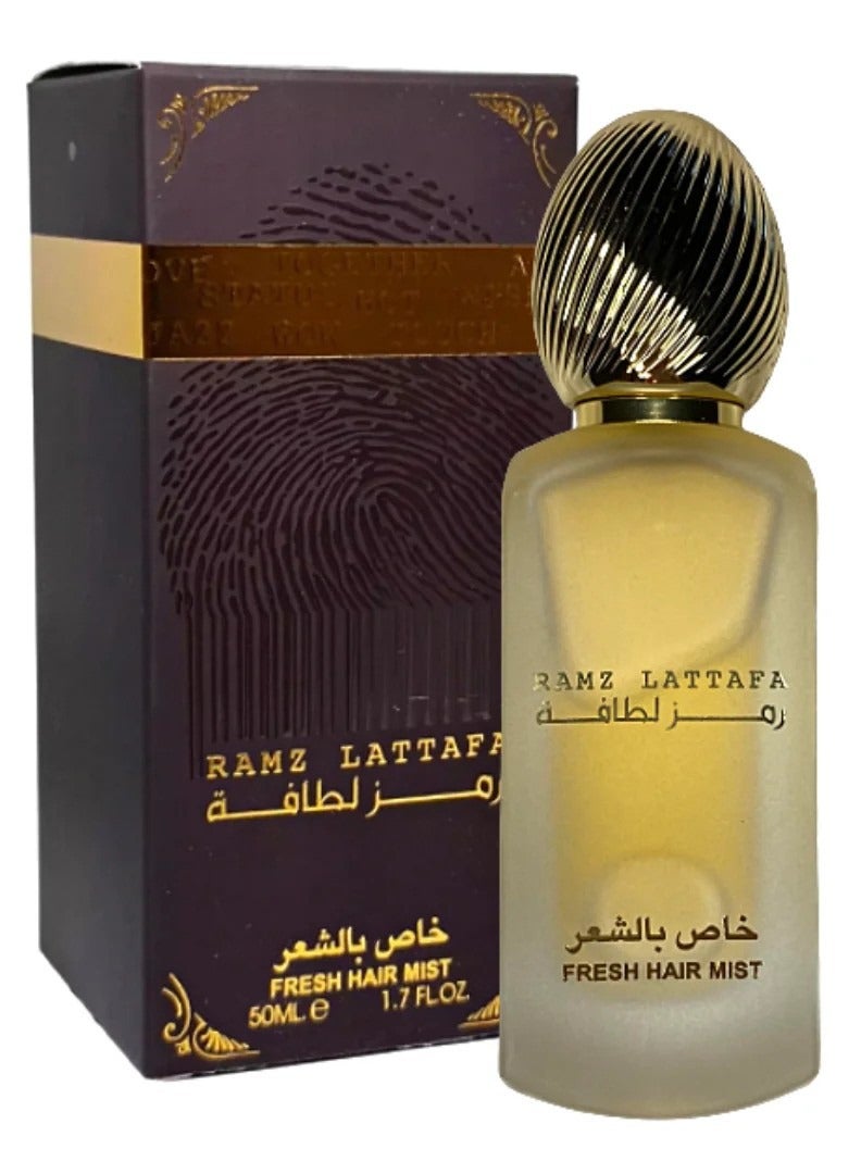 Lattafa رذاذ شعر رامز فريش 50 مل - Image 1