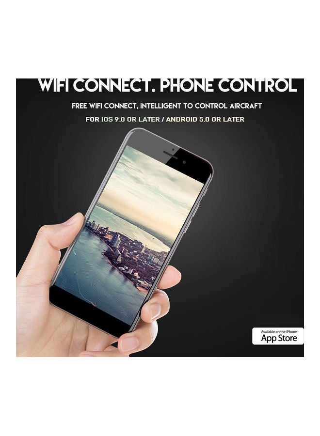 Wish طائرة مسيرة LS-E525 مع كاميرا 4K وكاميرا WiFi وطيران FPV ووضع بدون رأس وثبات ارتفاع والتقاط الصور بالفيديو وتتبع الحركة وطيران 3D Flip مع 3 بطاريات باللون الأسود - Image 5