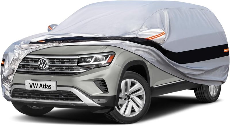 Holthly غطاء سيارة هولثلي 10 طبقات لسيارات الدفع الرباعي لفولكس فاجن VW أطلس (2017-2024) - حماية ضد جميع الظروف الجوية - Image 1