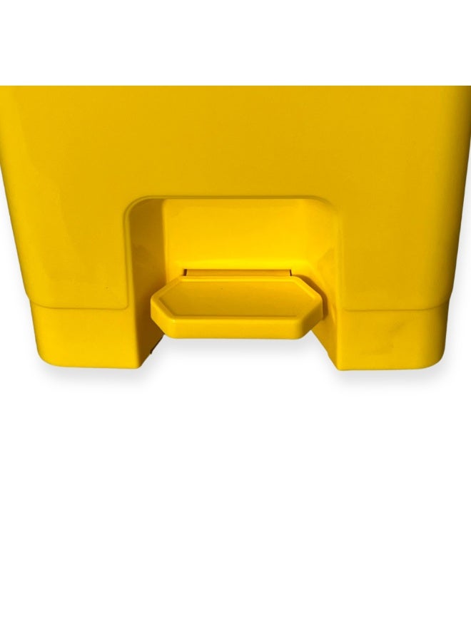 SNH Dustbin | Waste Bin | Trash Bin | Garbage Can | PUSH IT Waste Disposal Bin with Push Lid & Foot Pedal | Step On Waste Bin for Kitchen, Bathroom, Office & Outdoor Use | Durable Plastic Trash Can with Secure Cover | Weather Proof Waste Container - Image 5