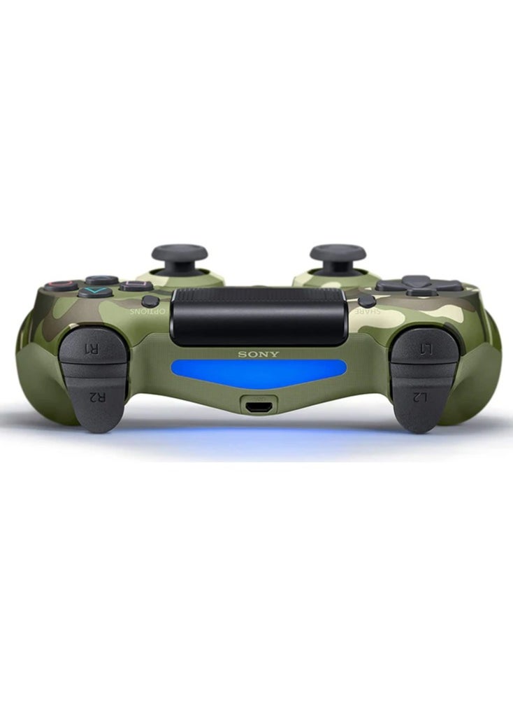 Generic PS4 Controller Wireless Bluetooth Vibrate Game Controller Handle  Controller, Green Camouflage  - Image 4