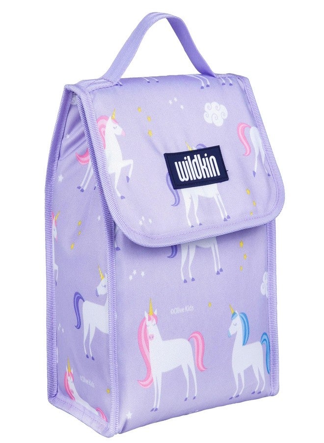 Wildkin Children's Lunch Bag - Purple Unicorn - Image 1