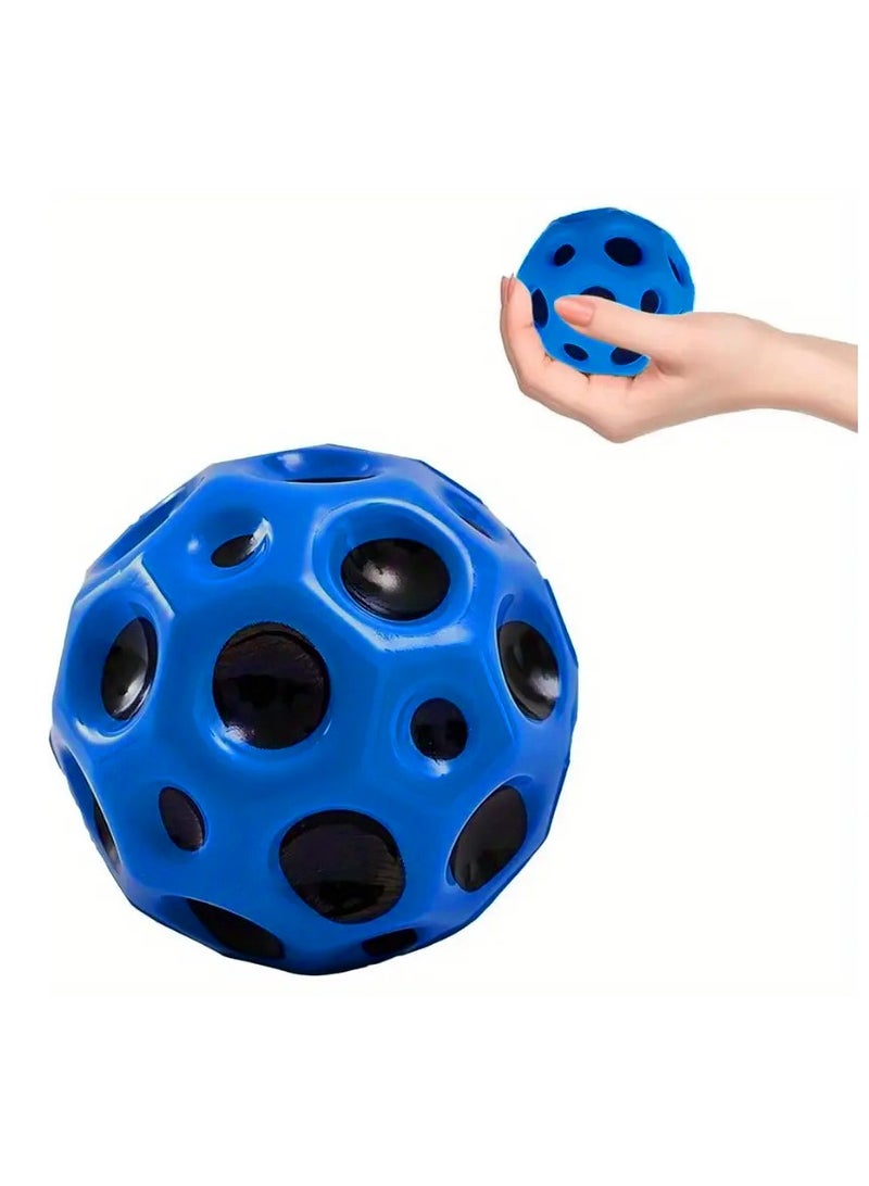 Space ball, high bounce jump ball, ultra-high bounce space ball, improves hand eye coordination, easy to grip and receive  - Image 1