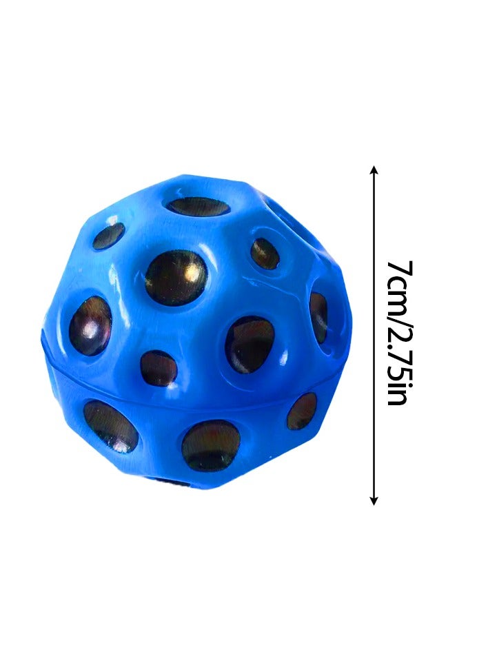 Space ball, high bounce jump ball, ultra-high bounce space ball, improves hand eye coordination, easy to grip and receive  - Image 2