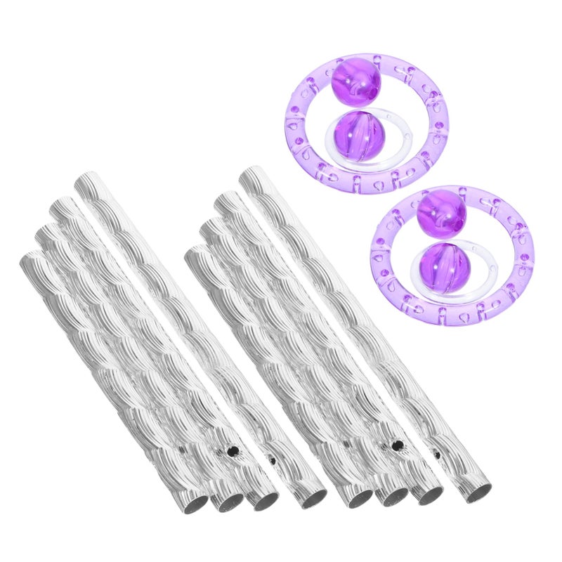 DIY Wind Chimes Craft Kit for Adults with Beads and Top Circles Outdoor Garden Decor - Image 2