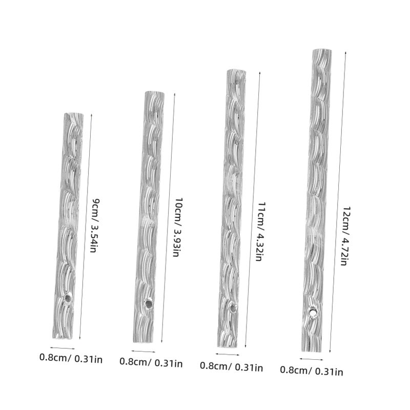 DIY Wind Chimes Craft Kit for Adults with Beads and Top Circles Outdoor Garden Decor - Image 3