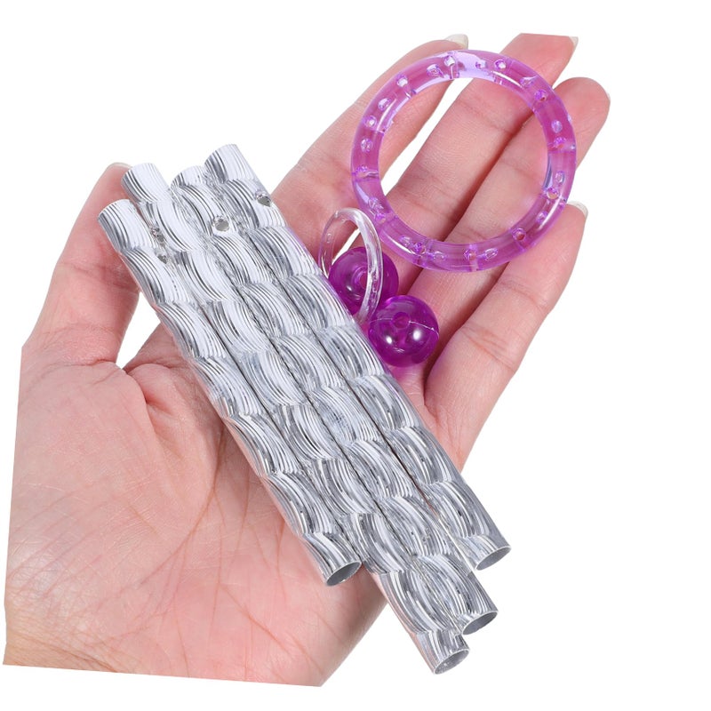 DIY Wind Chimes Craft Kit for Adults with Beads and Top Circles Outdoor Garden Decor - Image 5