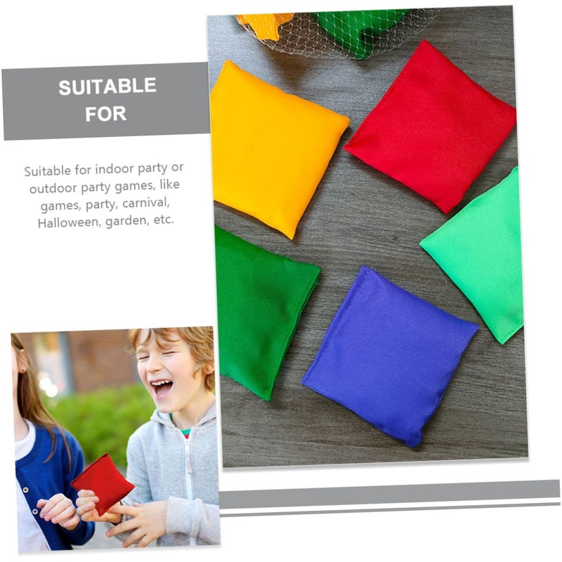 Double Layer Bean Bags 5 Pack Lightweight Compact Outdoor Toss Game For Backyard Parties - Image 5