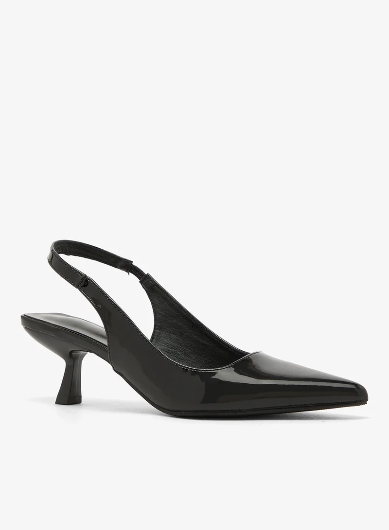 ELLA Classic Kitten Heel Sling Back Pumps