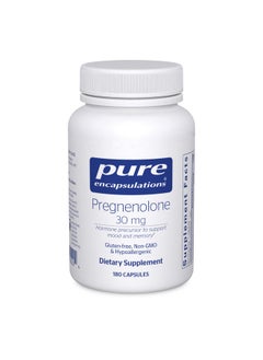 Pure Encapsulations Pregnenolone 30 Mg ; Supplement To Support The Immune System Memory And Hormone Balance* ; 180 Capsules  - Image 2