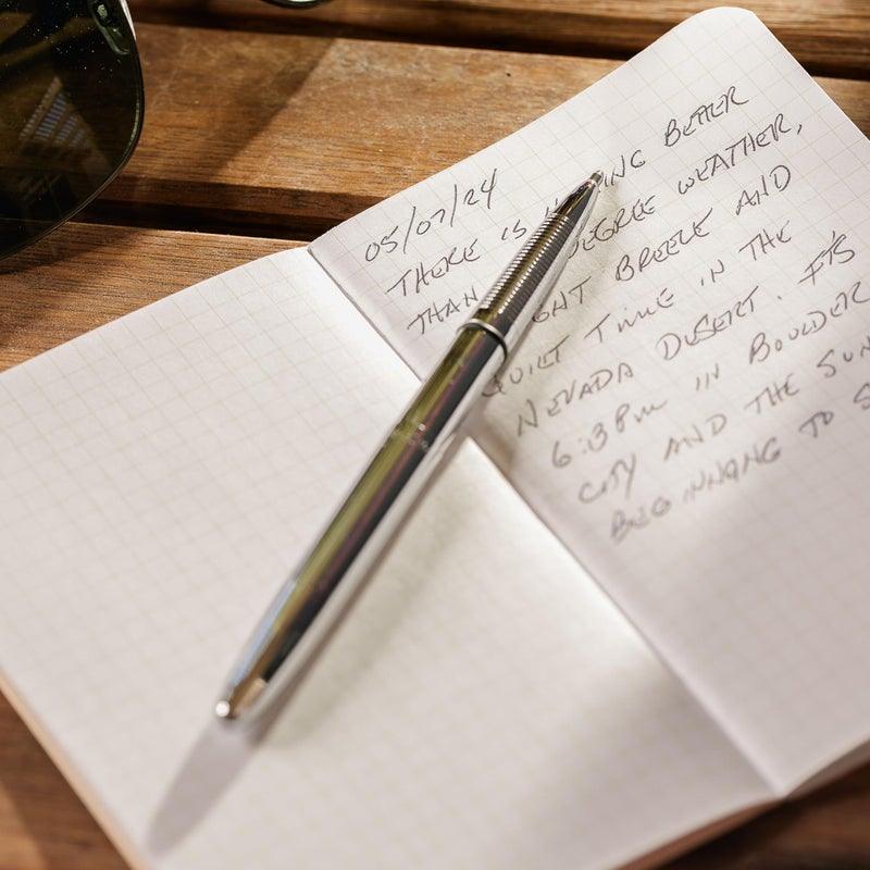 FISHER قلم فيشر سبيس بن الكروم، قلم حبر جاف، نحاسي، حبر أسود - Image 3