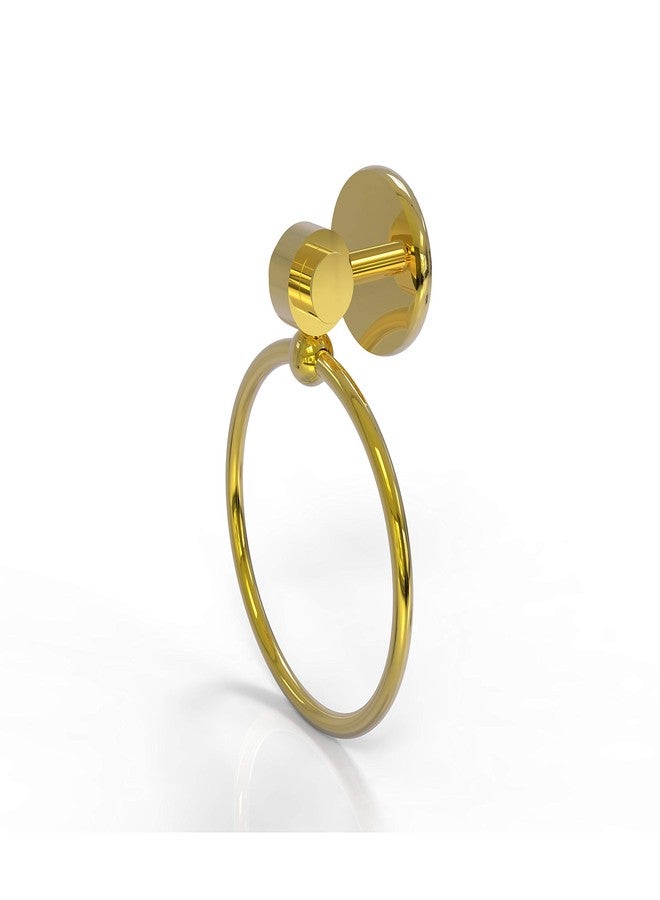 Allied Brass 7216 Satellite Orbit Two Collection Towel Ring, Polished Brass