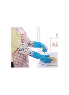 Generic Multicolour two-piece printed gloves set  - Image 2